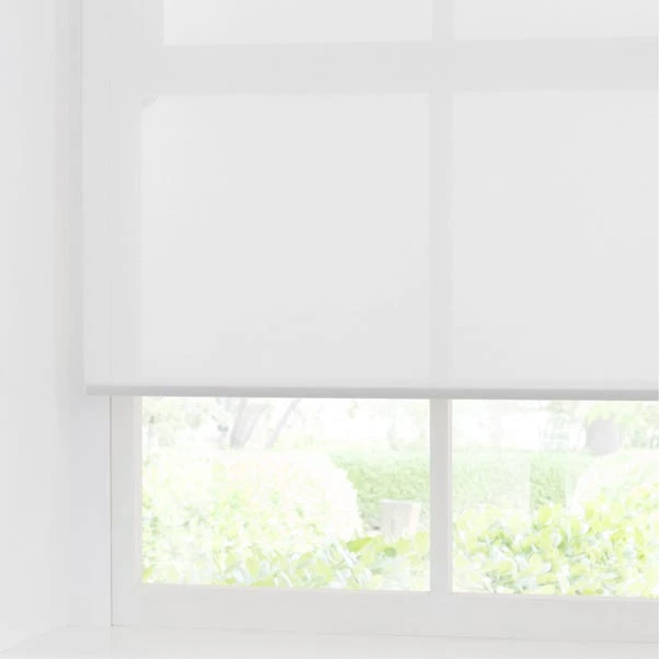 Dunelm White Sheer Roller Blind - Image 4