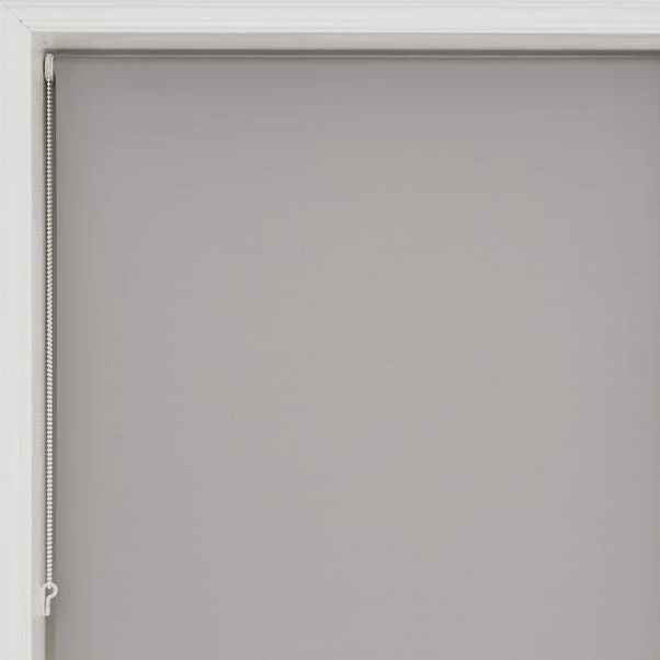 Dunelm Silver Blackout Moisture Resistant Roller Blind - Image 5