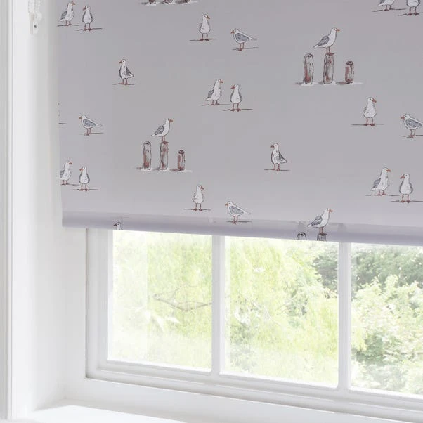 Dunelm Seaside Seagulls Daylight Moisture Resistant Roller Blind - Image 4