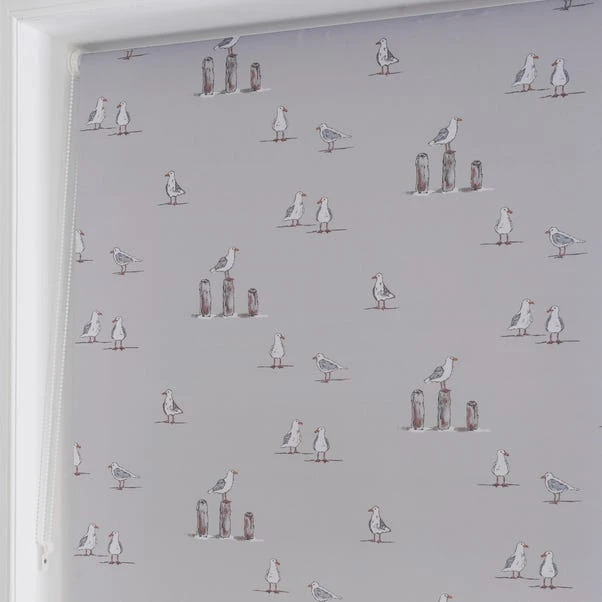 Dunelm Seaside Seagulls Daylight Moisture Resistant Roller Blind - Image 5