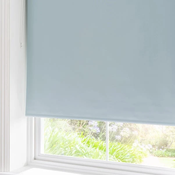 Dunelm Duck Egg Blackout Roller Blind - Image 5