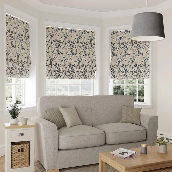 Dunelm Zen Blue Roman Blind - Image 2
