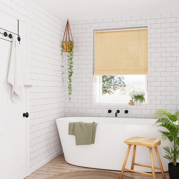 The Edited Life Bamboo Natural Roller Blind - Image 6