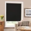 Dunelm Black Blackout Roller Blind