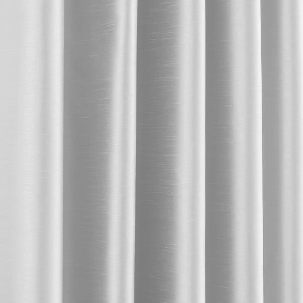 Dunelm Montana Silver Eyelet Curtains - Image 3