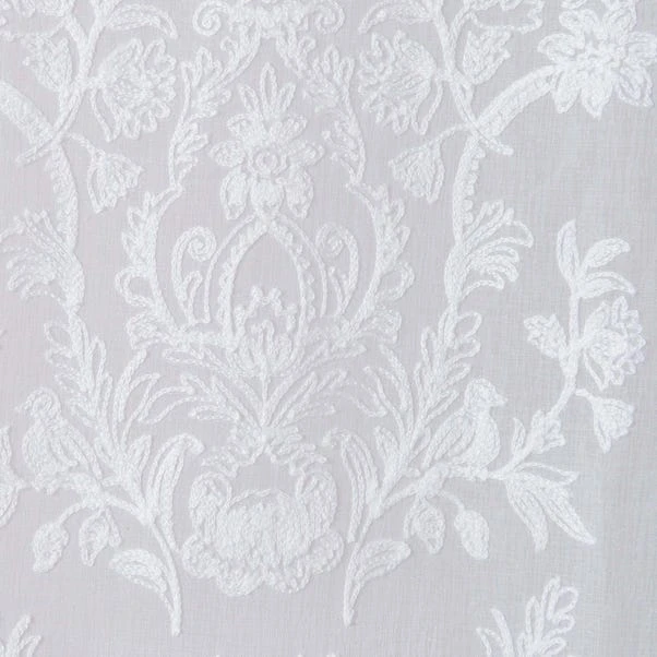 Dorma Winchester White Slot Top Single Voile Panel - Image 3