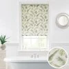 Dunelm Voyager Green Leaf Moisture Resistant Daylight Roller Blind