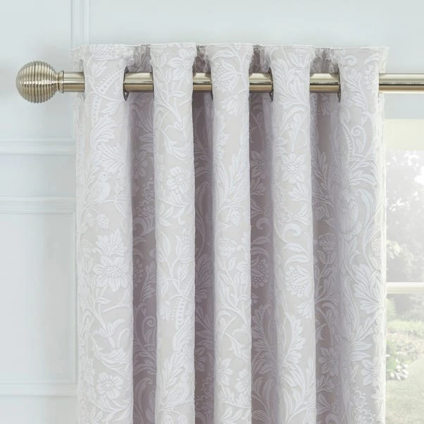 Dorma Winchester Grey Blackout Eyelet Curtains