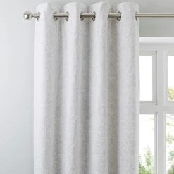 Dorma Winchester Grey Eyelet Curtains