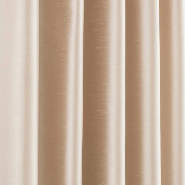 Dunelm Montana Cream Eyelet Curtains - Image 3
