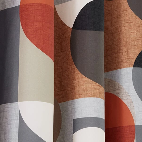 Dunelm Elements Oscar Eyelet Curtains - Image 2