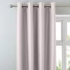 Dunelm Nova Blush Blackout Eyelet Curtains