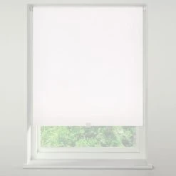 Swish Soft White Cordless Blackout Roller Blind