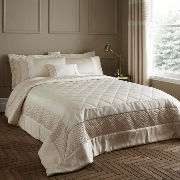 Dunelm Bardot Cream Blackout Eyelet Curtains - Image 2