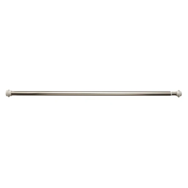 Dunelm Easy Fit 60 Second Satin Silver Extendable Tension Curtain Pole Dia. 19/22mm - Image 2