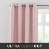 Dunelm Montreal Thermal Blackout Ultra Blush Eyelet Curtains