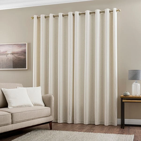 Dunelm Sydney Ecru Eyelet Curtains - Image 4