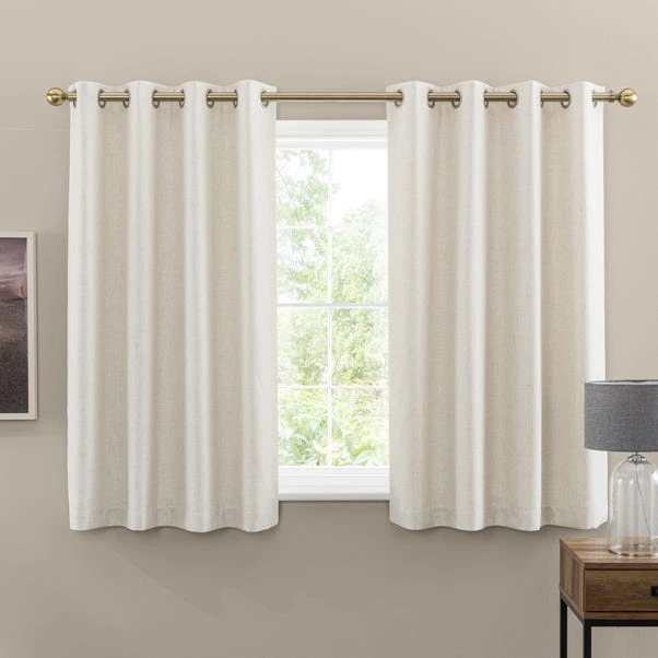 Dunelm Sydney Ecru Eyelet Curtains - Image 5