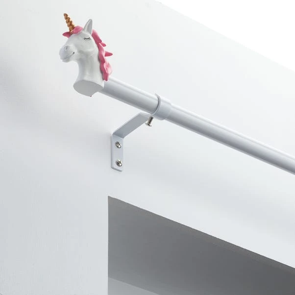 Dunelm Unicorn Extendable Eyelet Curtain Pole Dia. 19mm