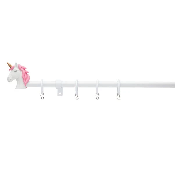 Dunelm Unicorn Extendable Eyelet Curtain Pole Dia. 19mm - Image 2