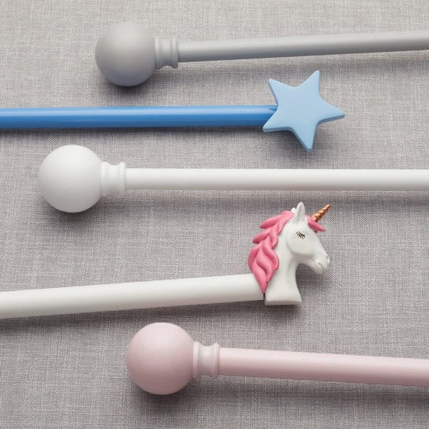 Dunelm Unicorn Extendable Eyelet Curtain Pole Dia. 19mm - Image 6