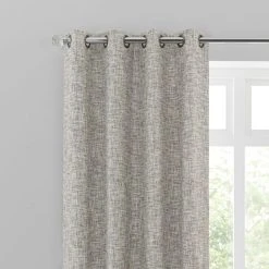 Luxury Collection Harlow Natural Eyelet Curtains