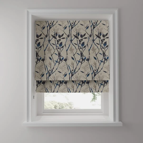 Dunelm Zen Blue Roman Blind