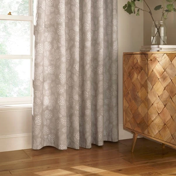 Furn Irwin Stone Eyelet Curtains - Image 3