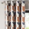 Dunelm Elements Marne Navy Eyelet Curtains