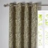Dunelm Brampton Green Eyelet Curtains