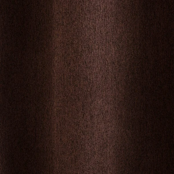Dunelm Luna Brushed Pine Cone Blackout Eyelet Curtains - Image 3