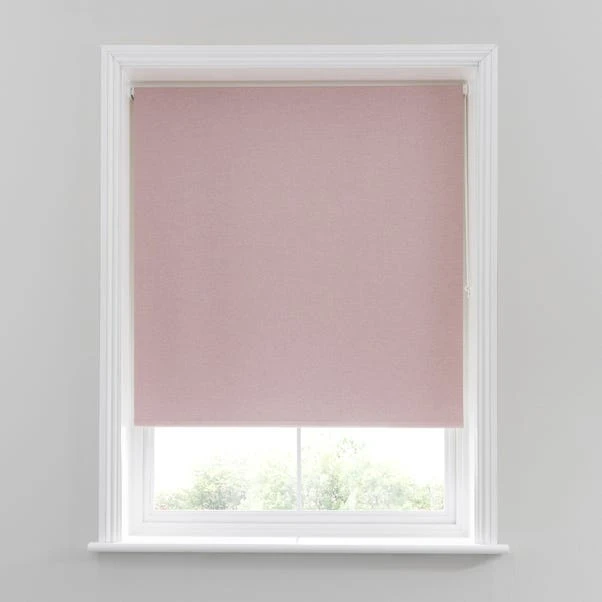 Dunelm Luna Blush Blackout Roller Blind - Image 2