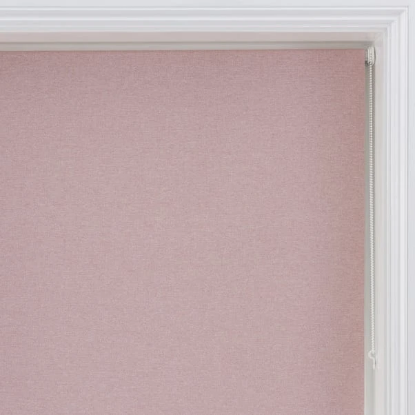 Dunelm Luna Blush Blackout Roller Blind - Image 3