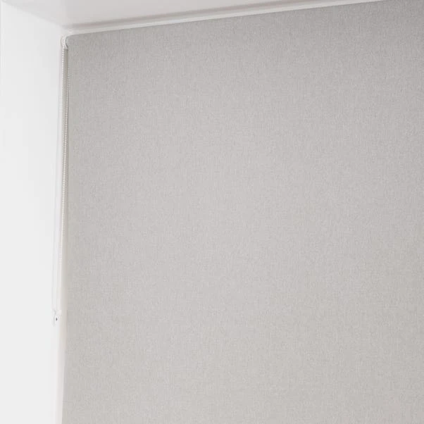 Dunelm Luna Dove Grey Blackout Roller Blind - Image 5