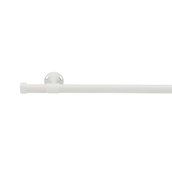 Dunelm Trinity Matt 4m Eyelet Bay Pole Dia. 28mm