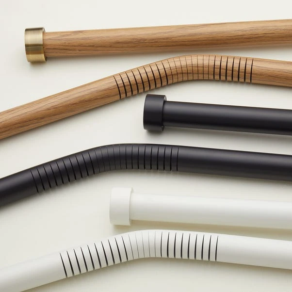 Dunelm Trinity Matt 4m Eyelet Bay Pole Dia. 28mm - Image 2