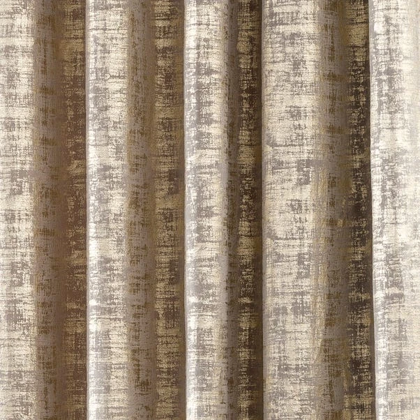Dunelm Romano Gold Velour Eyelet Curtains - Image 3