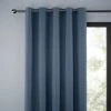 Dunelm Jennings Ashley Blue Thermal Eyelet Curtains
