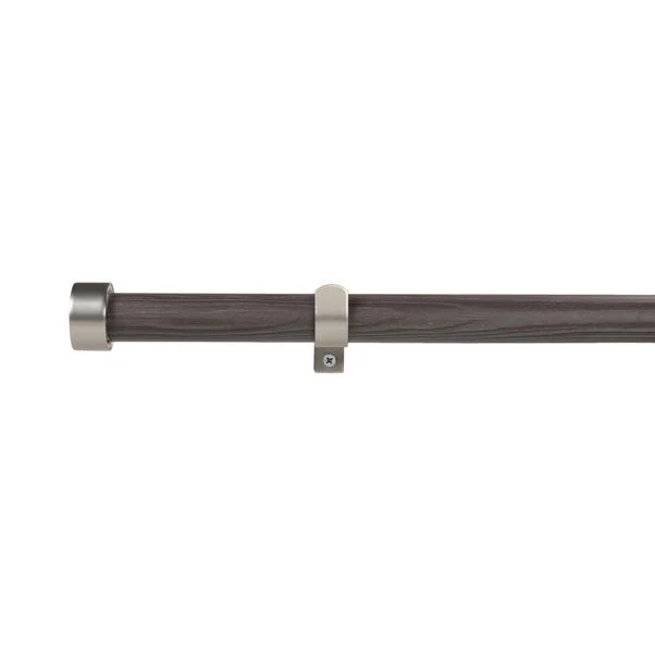 Dunelm Camden Wood Effect Eyelet Curtain Pole Dia. 28mm - Image 2