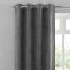 Luxury Collection Oxford Charcoal Chenille Eyelet Curtains