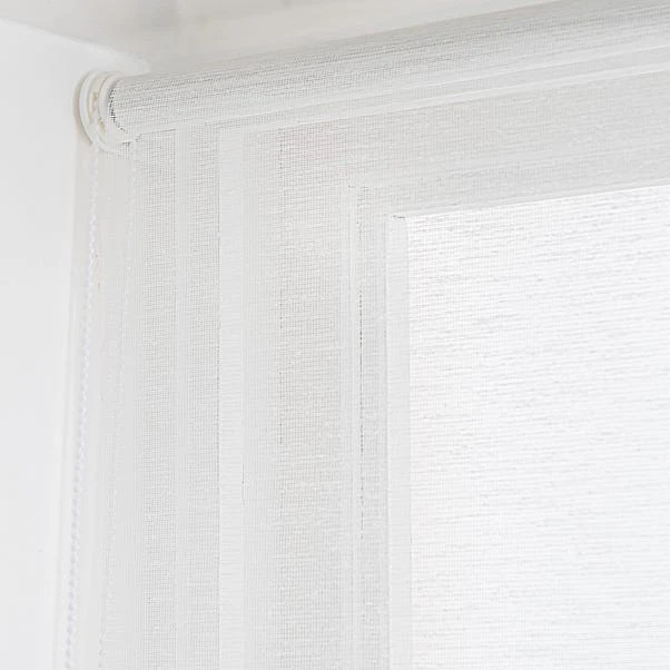 Dunelm Pollen Reducing White Sheer Roller Blind - Image 6