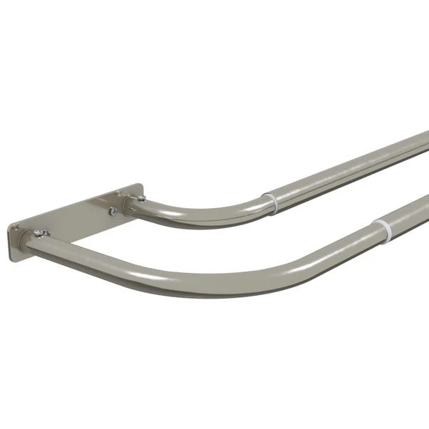 Dunelm Double Layer Room Darkening Pole