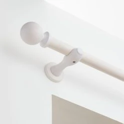 Dunelm Enzo Wood Fixed Curtain Pole