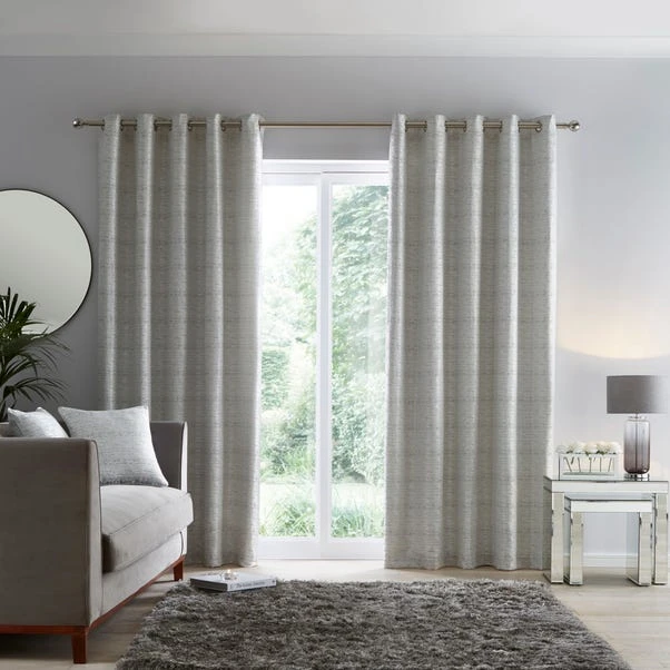 Dunelm Molly White Eyelet Curtains
