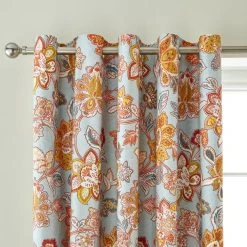 Dorma Samira 100% Cotton Eyelet Curtains