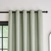 Dunelm Bondi Sage Eyelet Curtains