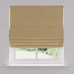 Dunelm Metropolitan Cut To Size Warm Sand Roman Blind