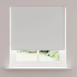 Dunelm Grey Blackout Roller Blind