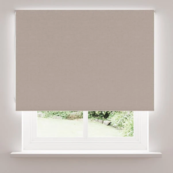 Dunelm Luna Pebble Blackout Roller Blind - Image 3
