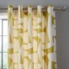 Elements Klipp Chartreuse Eyelet Curtains
